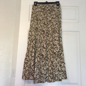 Express brand multi colored skirt medium